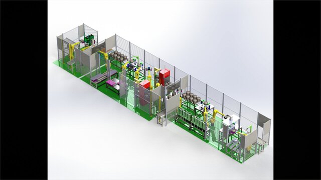 Tank Assembly Machine