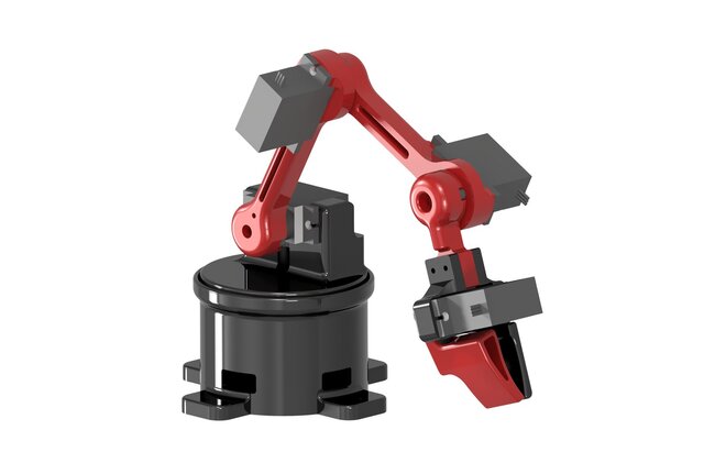 3D model of Desk Robotic Arm