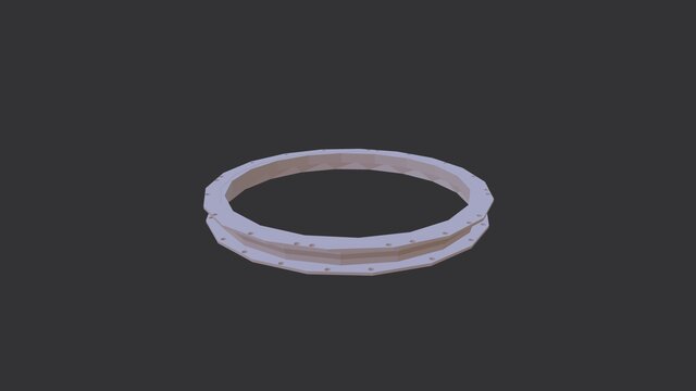 3D model of slewing-bearing