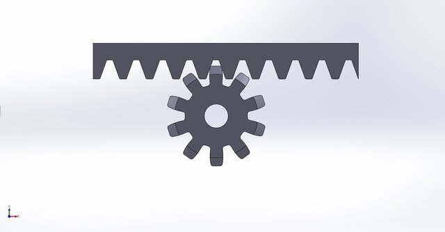 Gear & Rack Mechanism – Fully Parametrized & Ready to Use