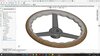 Steering Wheel | Mechanical & Surface Design design by Louismahefa