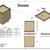 Mobile Bandsaw Stand – 3D CAD Design & 2D Technical Drawing