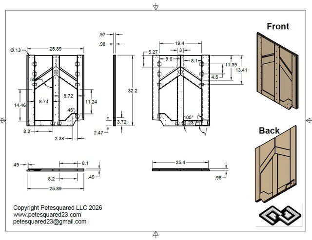 3D model of Mobile Bandsaw Stand – 3D CAD Design & 2D Technical Drawing