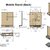 Mobile Bandsaw Stand – 3D CAD Design & 2D Technical Drawing