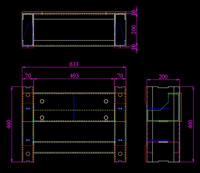 3D model of custom elevator design
