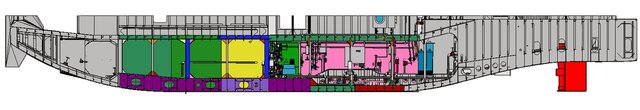 3D model of River Tugboat Machinery Arrangement Design