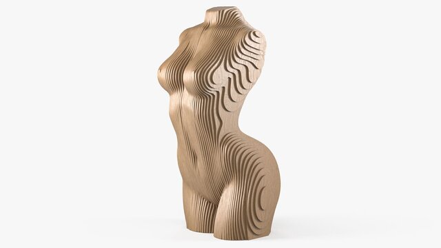 Parametric Woman Body