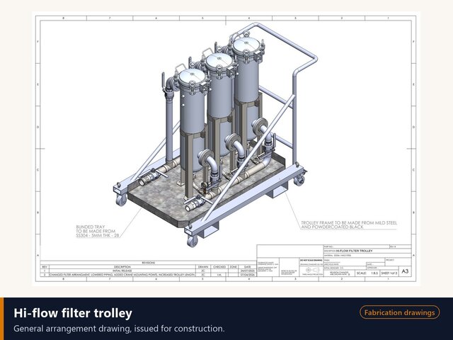 Filter Trolley: Fabrication Pack – image 4 of 4