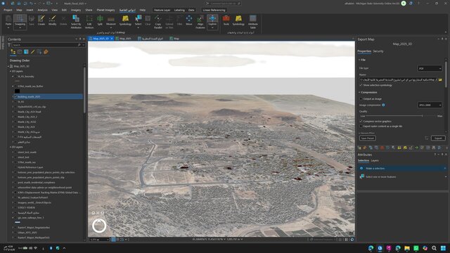 3D Urban GIS Model and City Visualization Using ArcGIS Pro