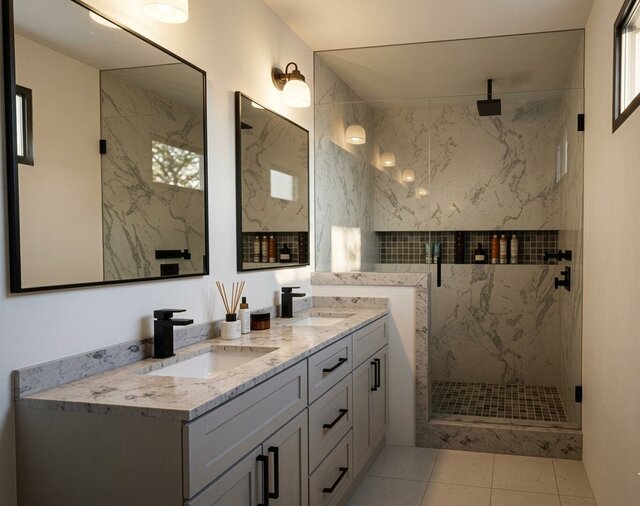 Modern Bathroom Visualization | SketchUp + Lumion RENDER
