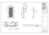 Hollow Metal Louver Door Shop Drawing | Louver Insert & Frame Detail | AutoCAD design by shiekamran