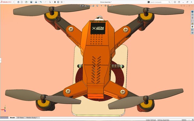 3D model of Drone