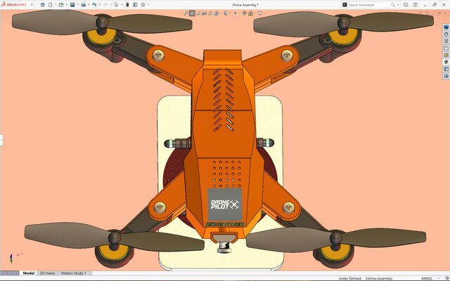 3D model of Drone