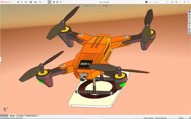 3D model of Drone