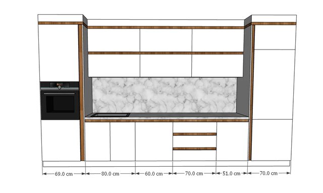 3D model of Kitchen designs