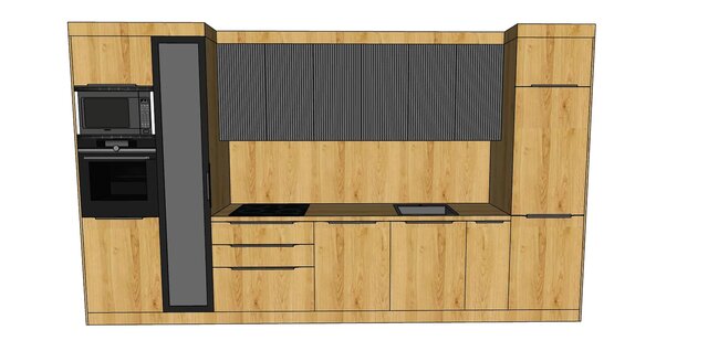 3D model of Kitchen designs