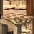 Modern Bedroom Interior Design 3D Wooden Flower Pot Model Office Workspace Design Kitchen Cabinet Design
