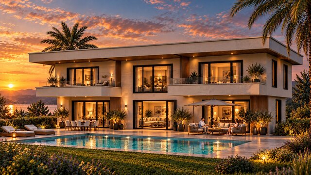 Modern Luxury Villa | Architectural Design & 3D Visualization – image 2 of 2