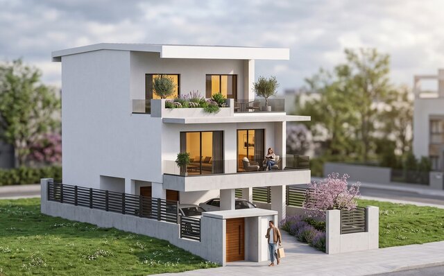 Modern 2-Story Residential Villa (Αthens)