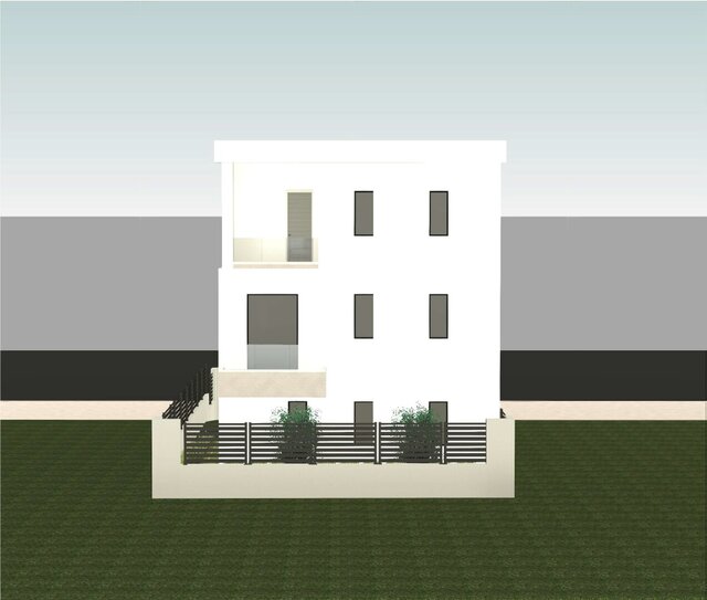 3D model of Modern 2-Story Residential Villa (Αthens)