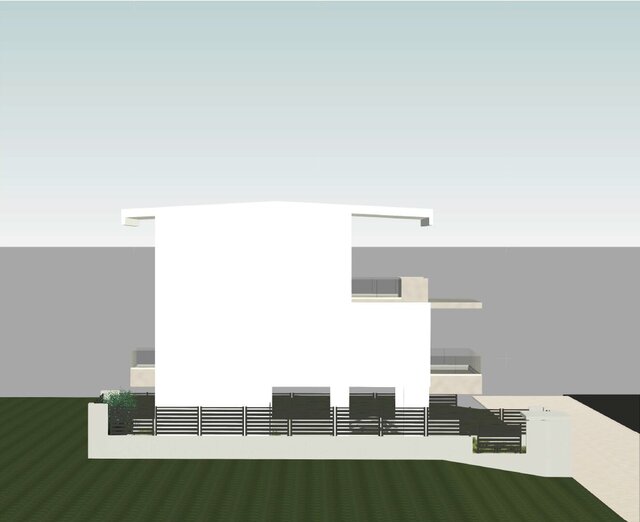 3D model of Modern 2-Story Residential Villa (Αthens)