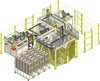 Automated packaging line - five machine modules (Autodesk Inventor) design by joaoviniciusm