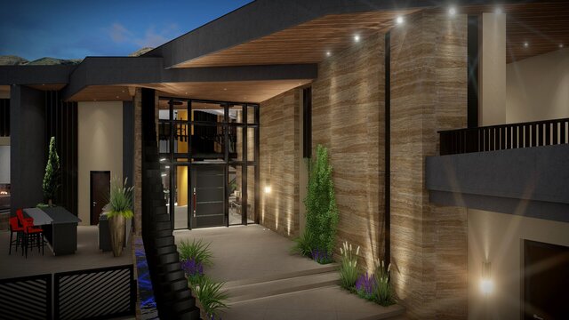 Architecture-Interiors-Design-Residential-3D modeling – image 2 of 12