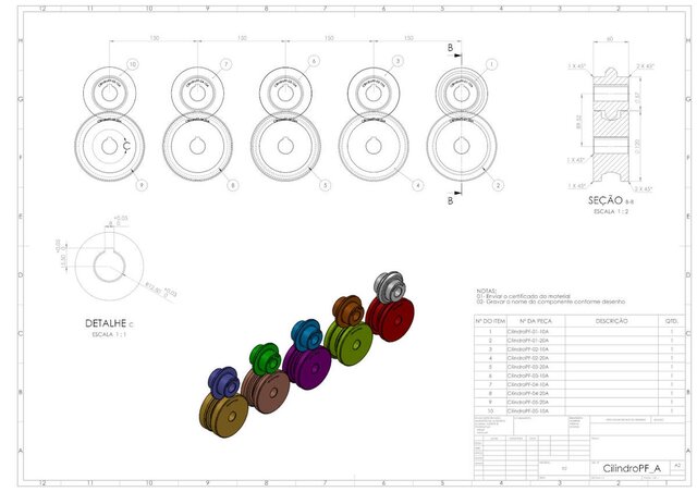 Roll Forming Line with Motorized Uncoiler | Mechanical Design & Manufacturing Drawings – image 4 of 11