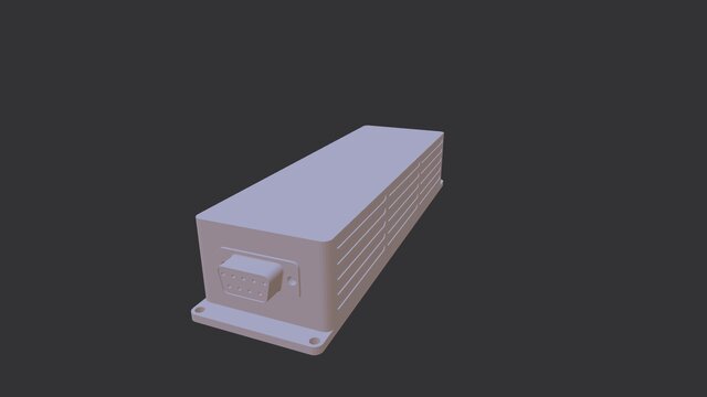 3D model of 50W AC-DC PSU – Product
