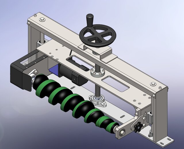 3D model of Bottle Feedscrew
