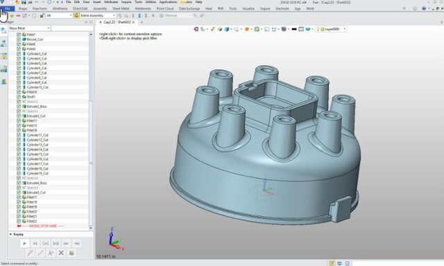 3D model of 3D model and mechanical design