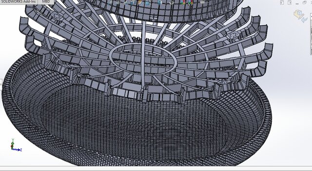 3D model of Orion Spacecraft (Heat Shield + Pressure Vessel)