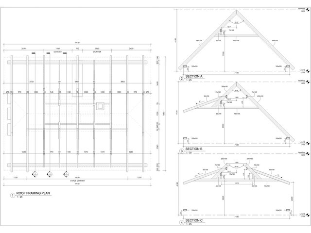 3D model of Structural Details and Construction Drawings