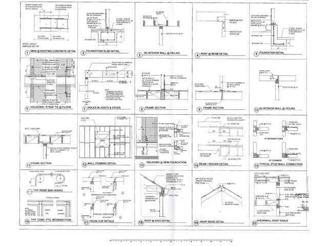 3D model of Structural Details and Construction Drawings