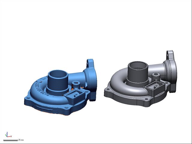 3D model of Parametric Centrifugal Blower