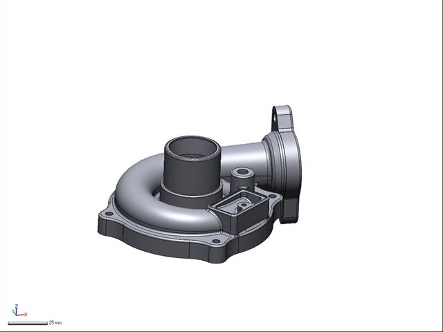 3D model of Parametric Centrifugal Blower