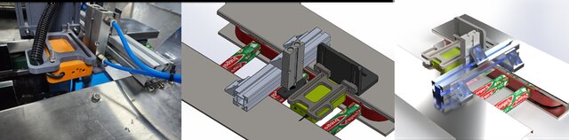 3D model of Empty Carton box Detection & Rejection System