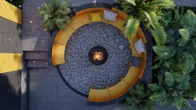 3D model of Warm Firepit