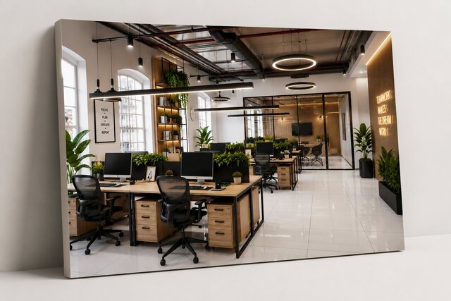 3D Office Interior Modeling & Visualization