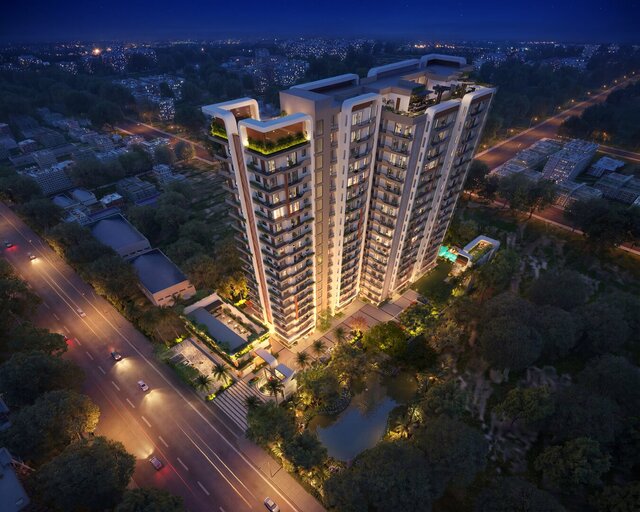 3D model of Divya Vista | High-Rise Architectural Visualization & Walkthrough