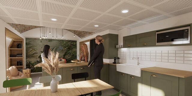 3D Interior Design - Modern Kitchen Project