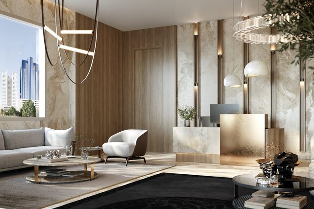 Elmora, Dubai: apartments & lounge – image 3 of 7