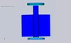 Switched Reluctance Linear Motor - CAD & Electromagnetic FEA design by samj7215