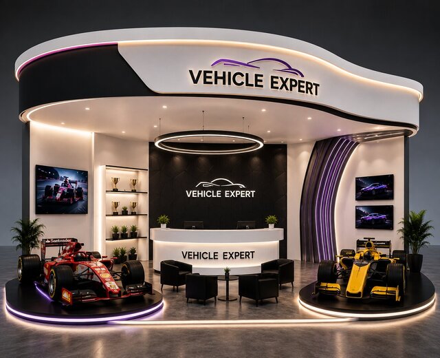 3D model of Car Exhibition & Event Design | 3D Visualization