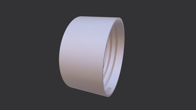 3D model of Lab Bottle Specialized Lid Replacement