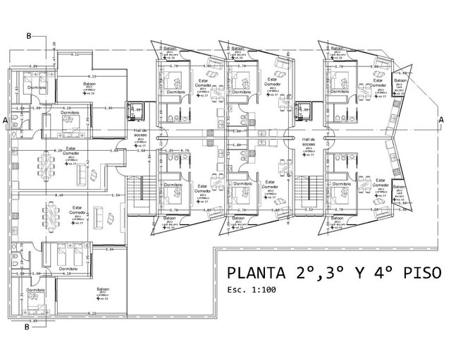 3D model of Residential Building