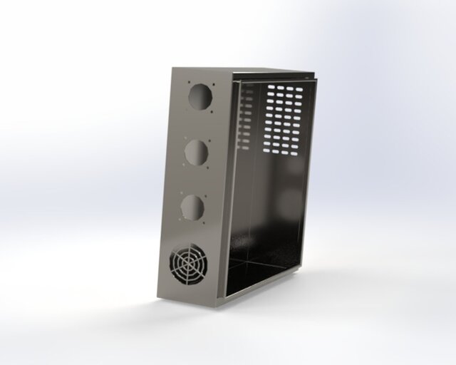 3D model of Electrical Panel Enclosure