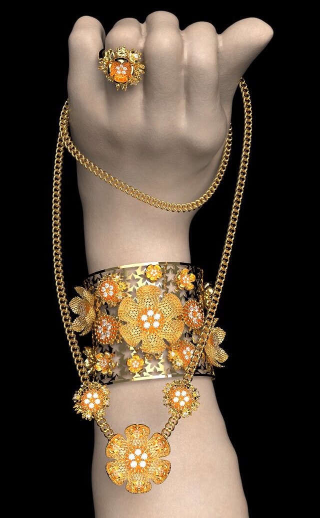 Fine Jewelry 3D CAD: Rings, Bangles and Necklaces – image 5 of 11