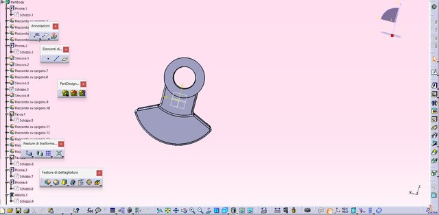 3D model of Long half-shaft