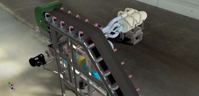 3D model of Biomass Combustion System Design